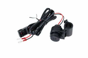 Cigarette Lighter Socket Set Bar Mount